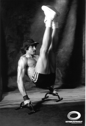 foto di kiter che fa palestra