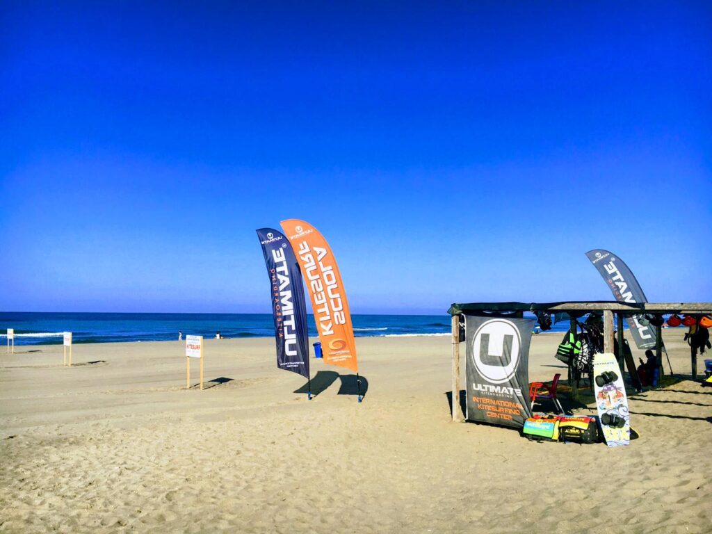Foto di scuola di kitesurf a Ostia
