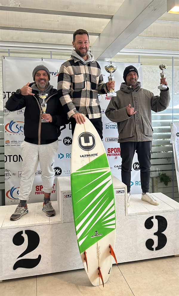 Foto dei primi tre classificati
