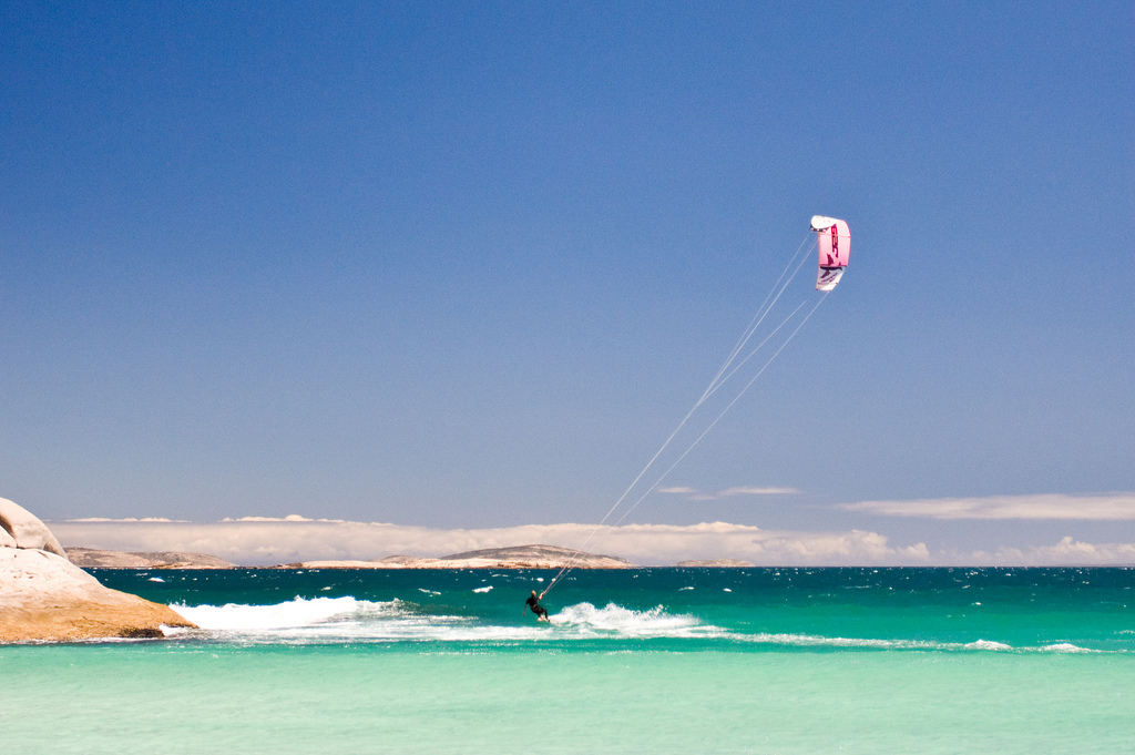 kitesurf australia Foto di kiter in australia