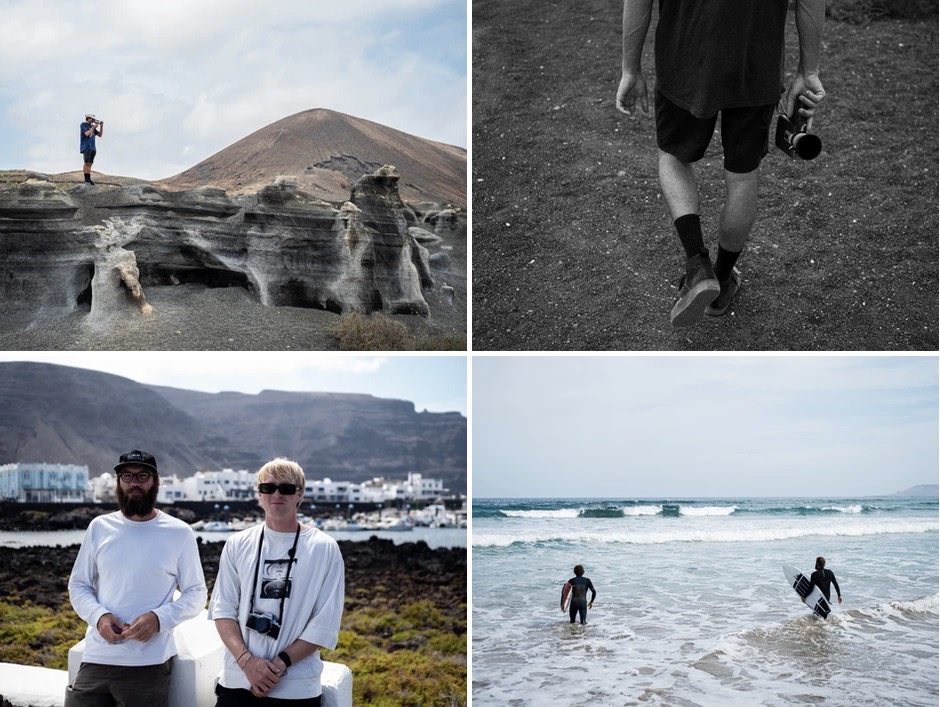 Photo of our kiters in various activities