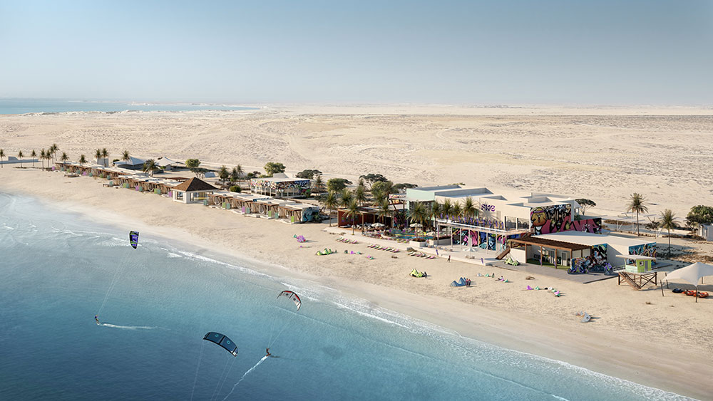 Fuwairit Kite Beach Resort in Qatar