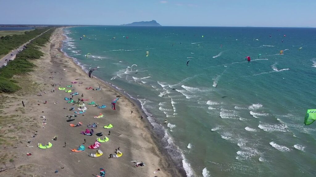 Foto di kiters a Latina