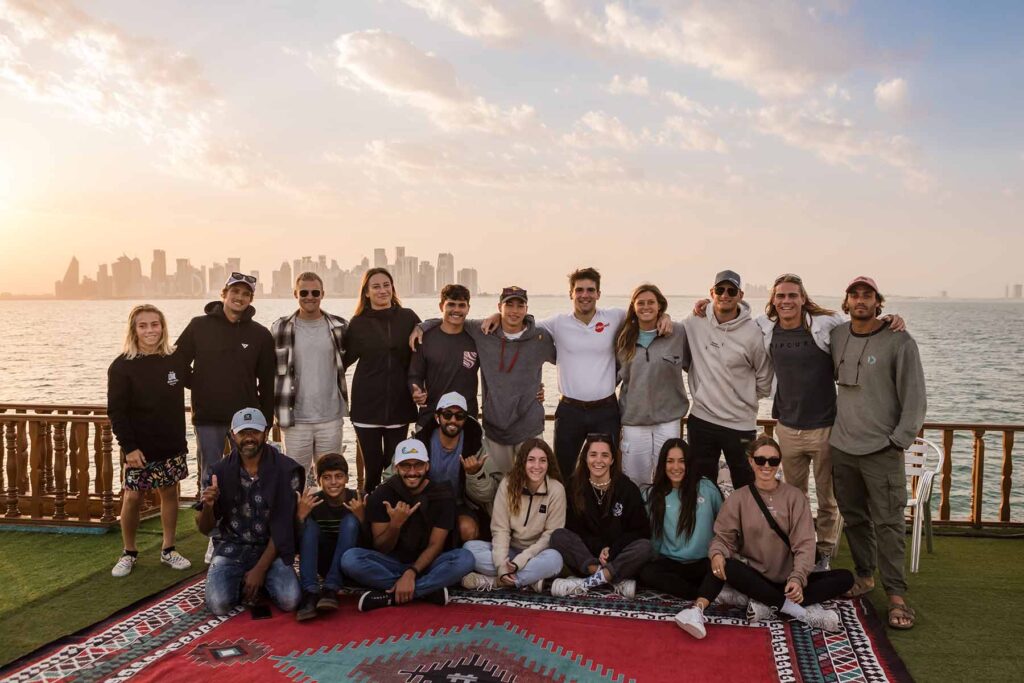 Foto degli atleti che partecipano alla GKA in Qatar 2023