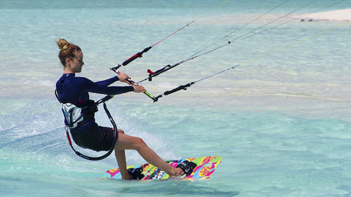 kiter freeride Foto di kiter freeride