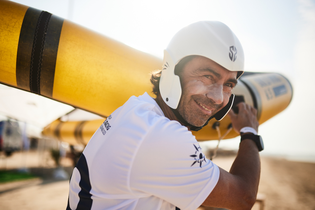 Foto dell'evento wingfoil world cup 2023 a Abu Dhabi © IWSA/ Robert Hajduk