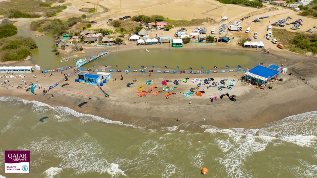 foto dell'evento del GKA Kite World Tour 2023 Colombia
