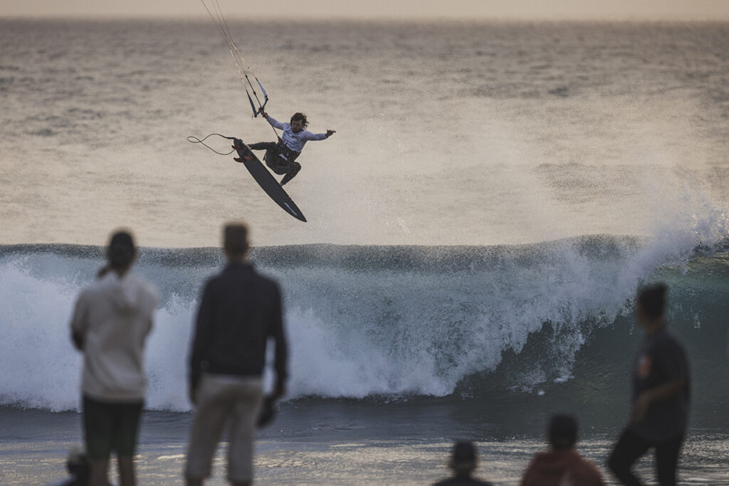 foto di kiter in azione