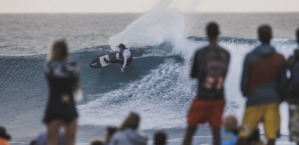 foto di kiter in azione