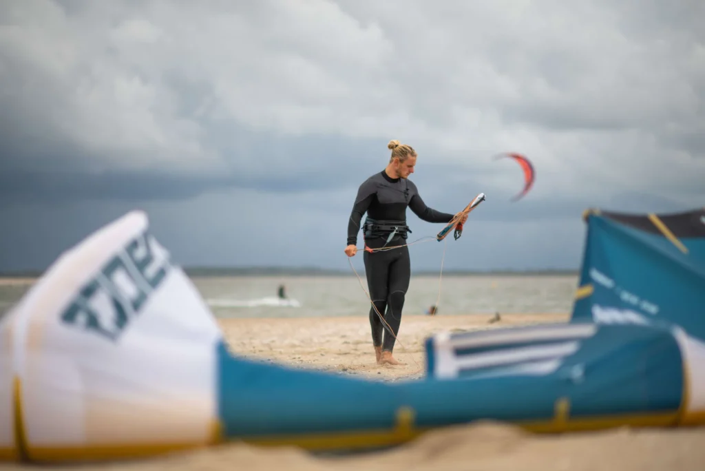 Giel Vlugt con barra Pilot