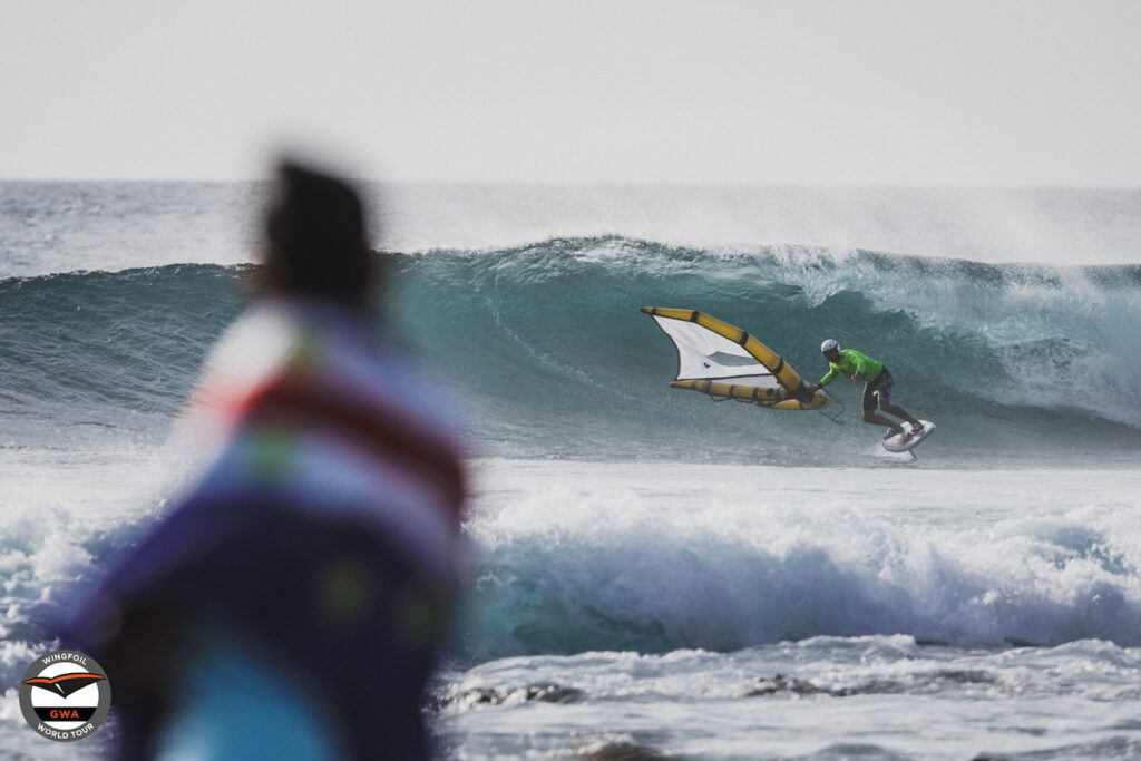 foto del gwa wingfoil world tour capo verde 