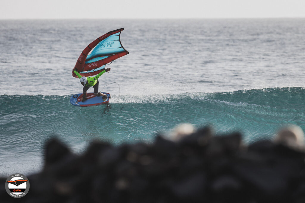 foto del gwa wingfoil world tour capo verde