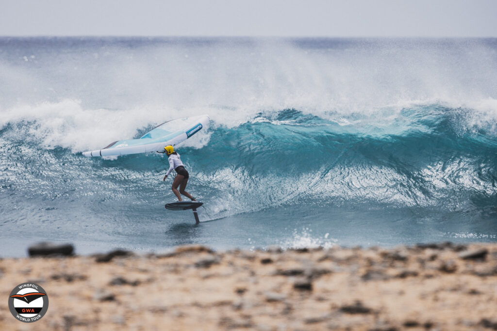 foto del gwa wingfoil world tour capo verde