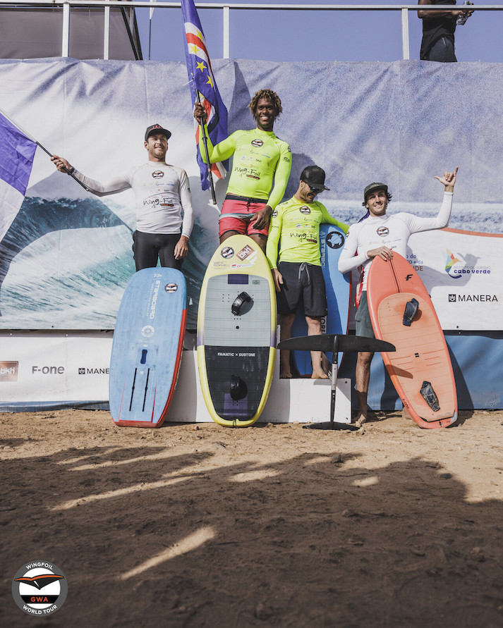 foto del gwa wingfoil world tour capo verde