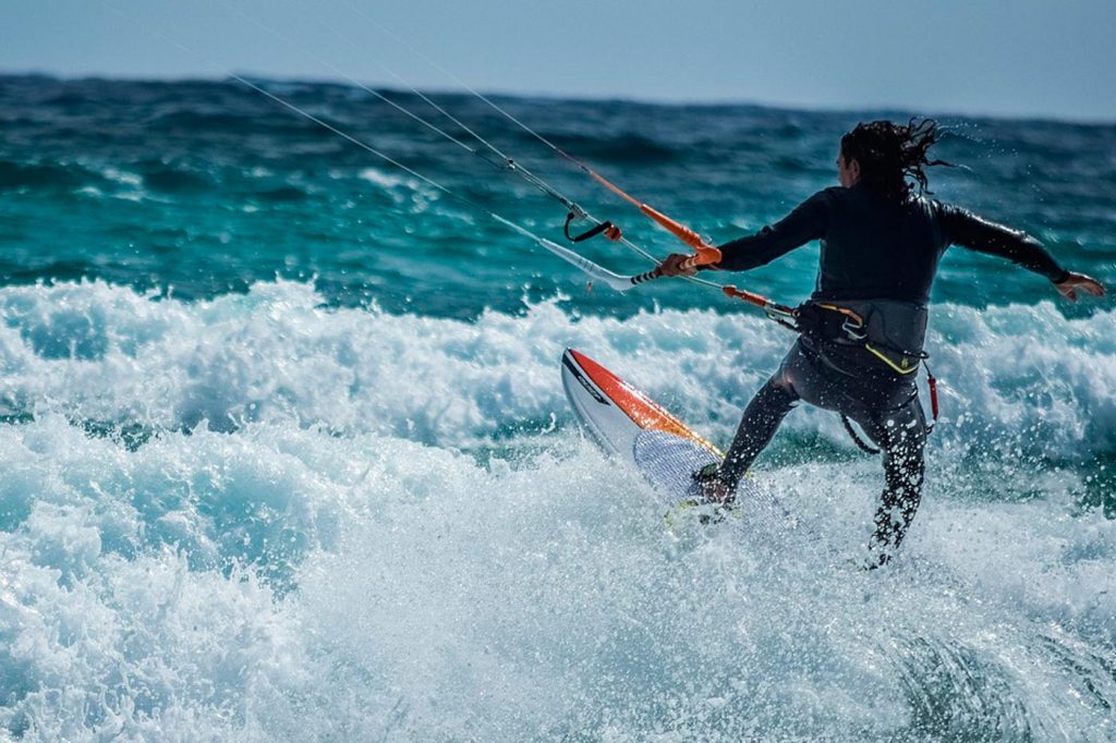Foto di kiter a mazara del vallo