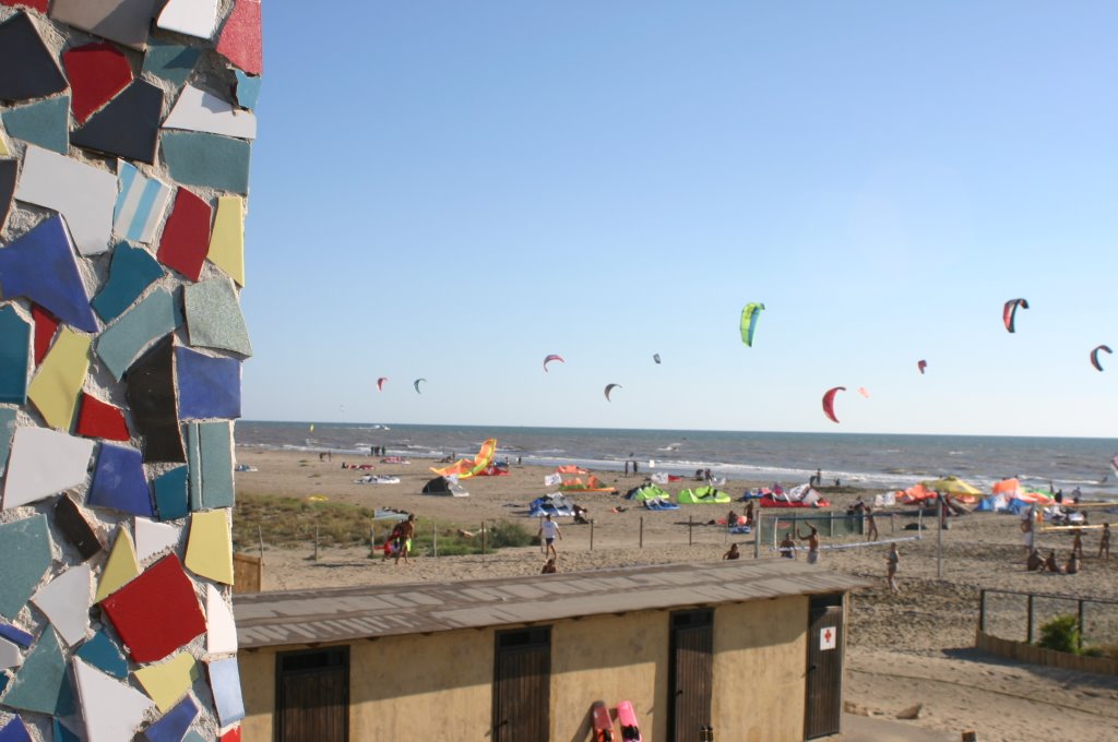 Foto di kiter a Maccarese