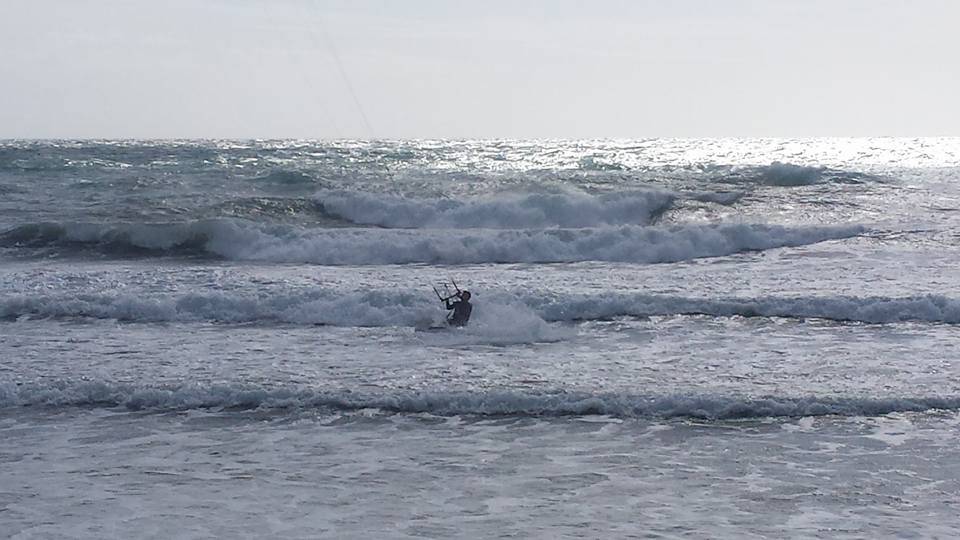 kitesurf a borgo pino