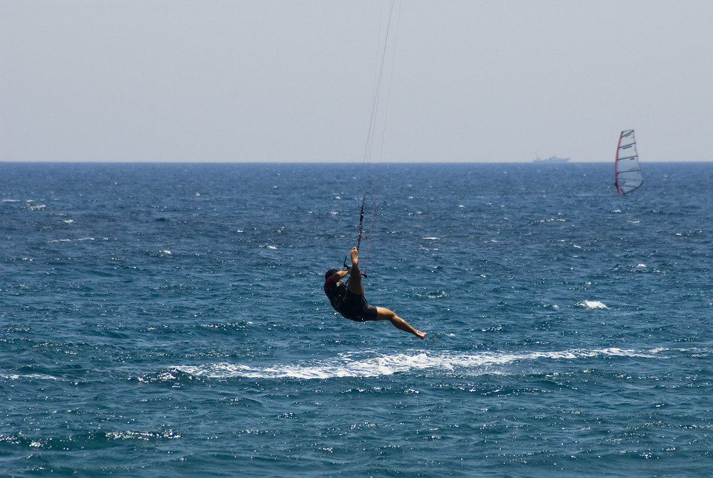 Kiter in liguria
