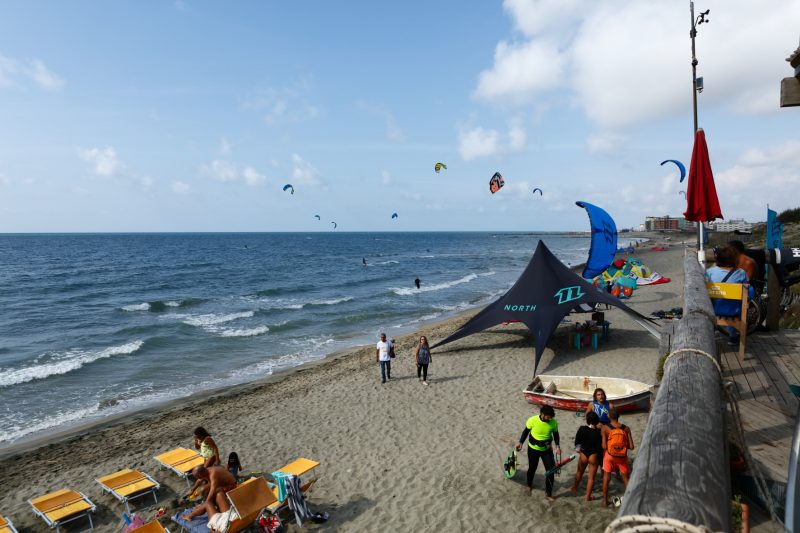 ecoitinerario campania kitesurf