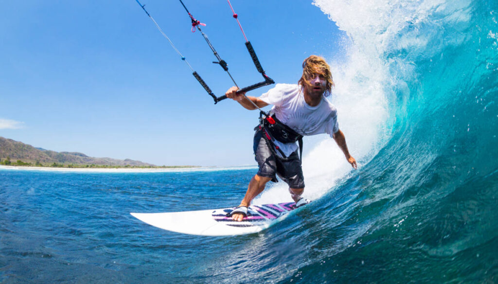 kitesurf onde