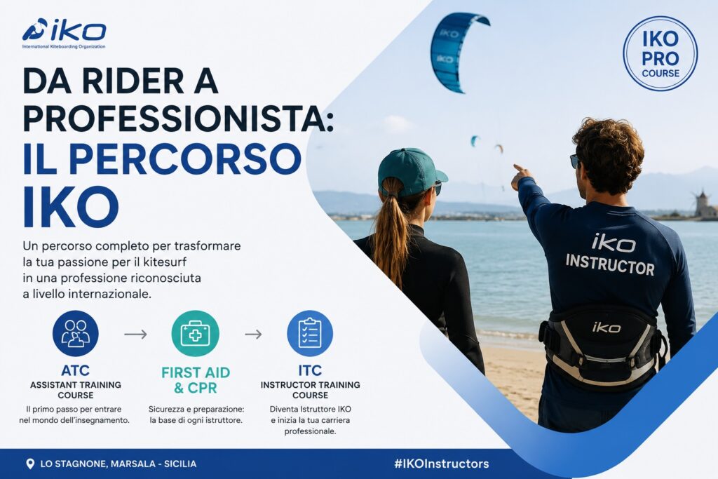 Da rider a professionista percorso IKO allo Stagnone