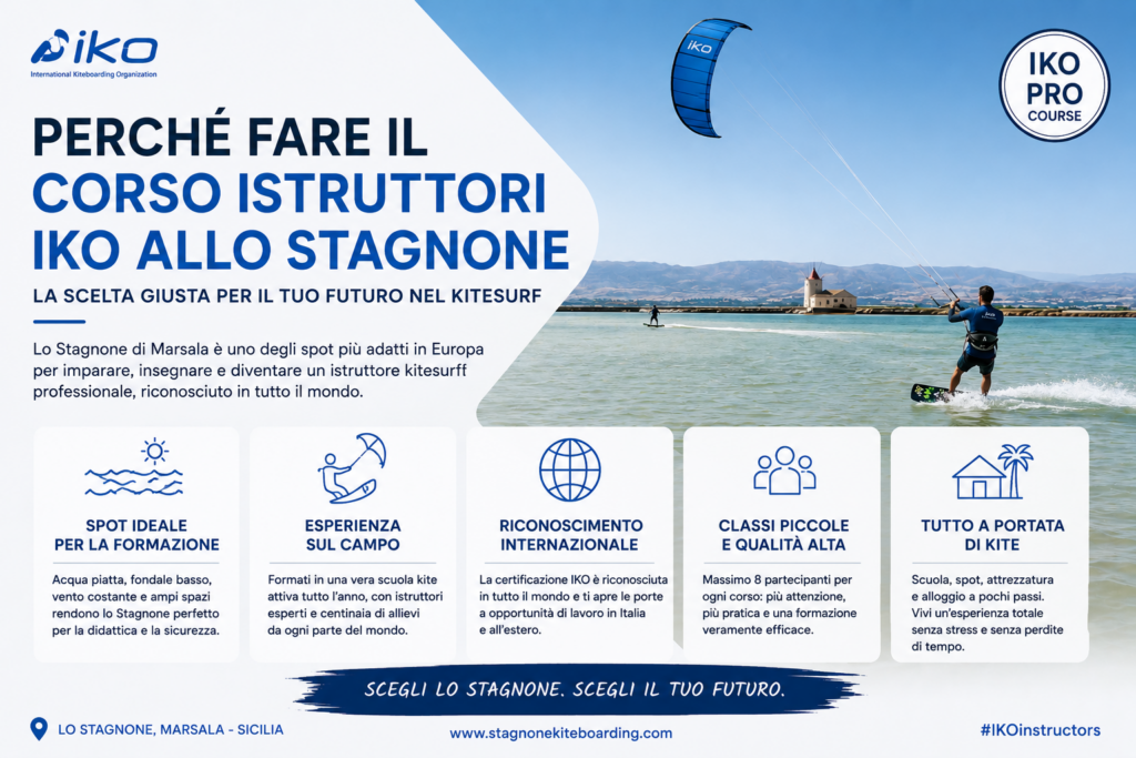 Perché fare il corso istruttori IKO allo Stagnone